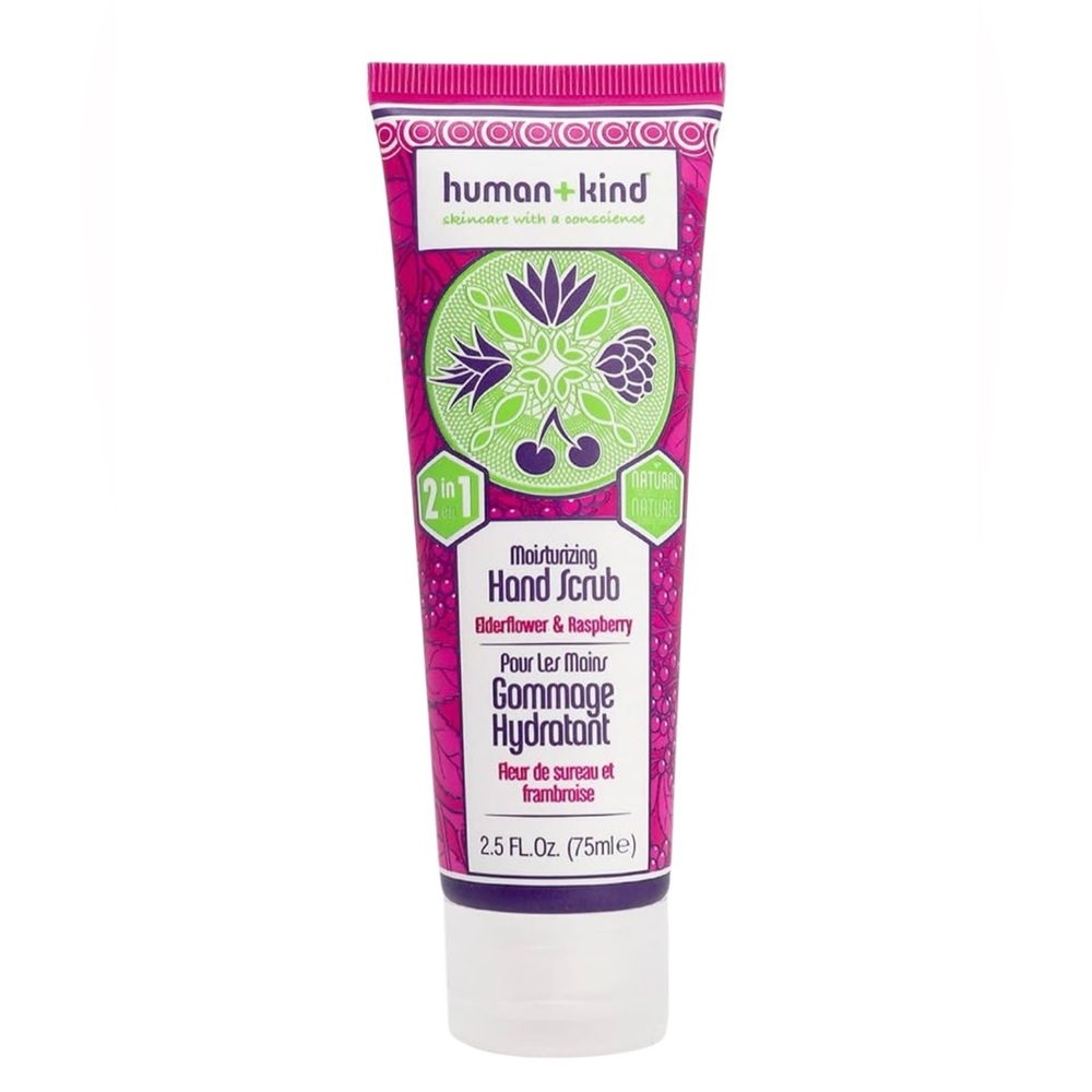 Human+Kind Moisturizing Hand Scrub Exfoliating for Soft Smooth Hands 2.5 oz